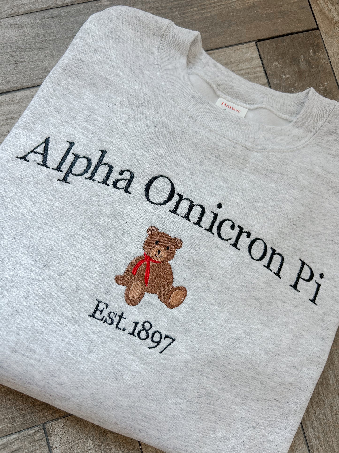Alpha Omicron Pi Teddy Bear