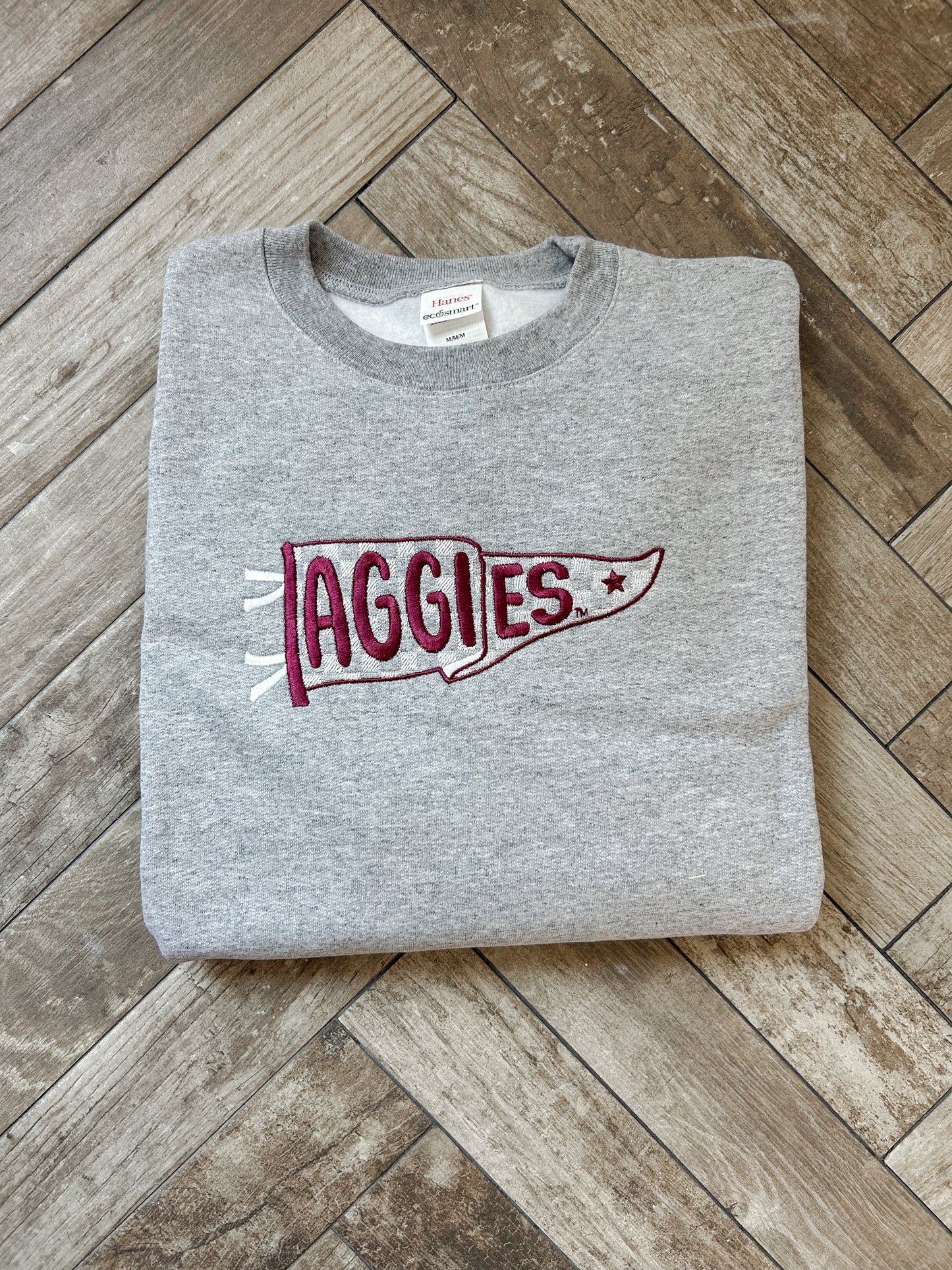 Aggies Checkered Pennant