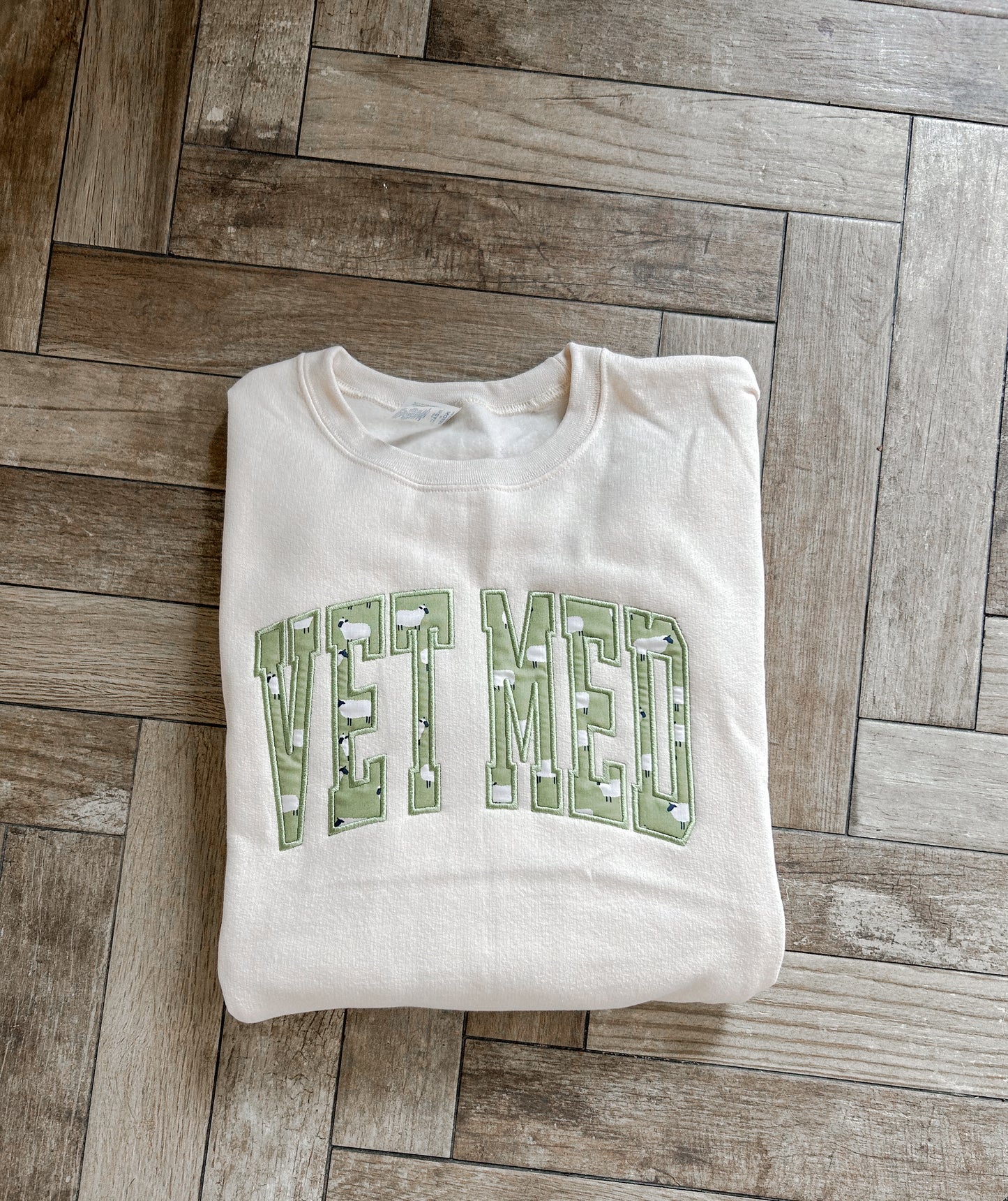 Vet Med Embroidered Sweatshirt