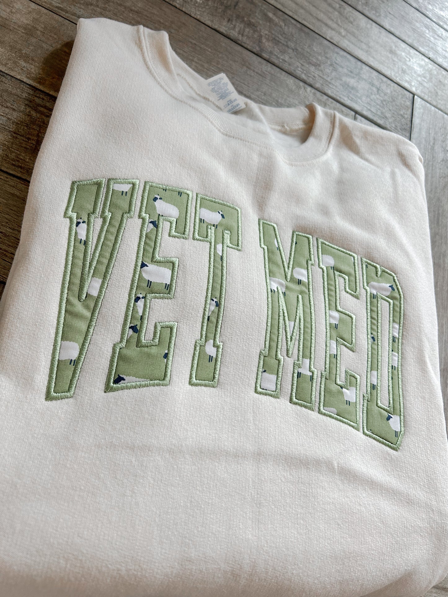 Vet Med Embroidered Sweatshirt