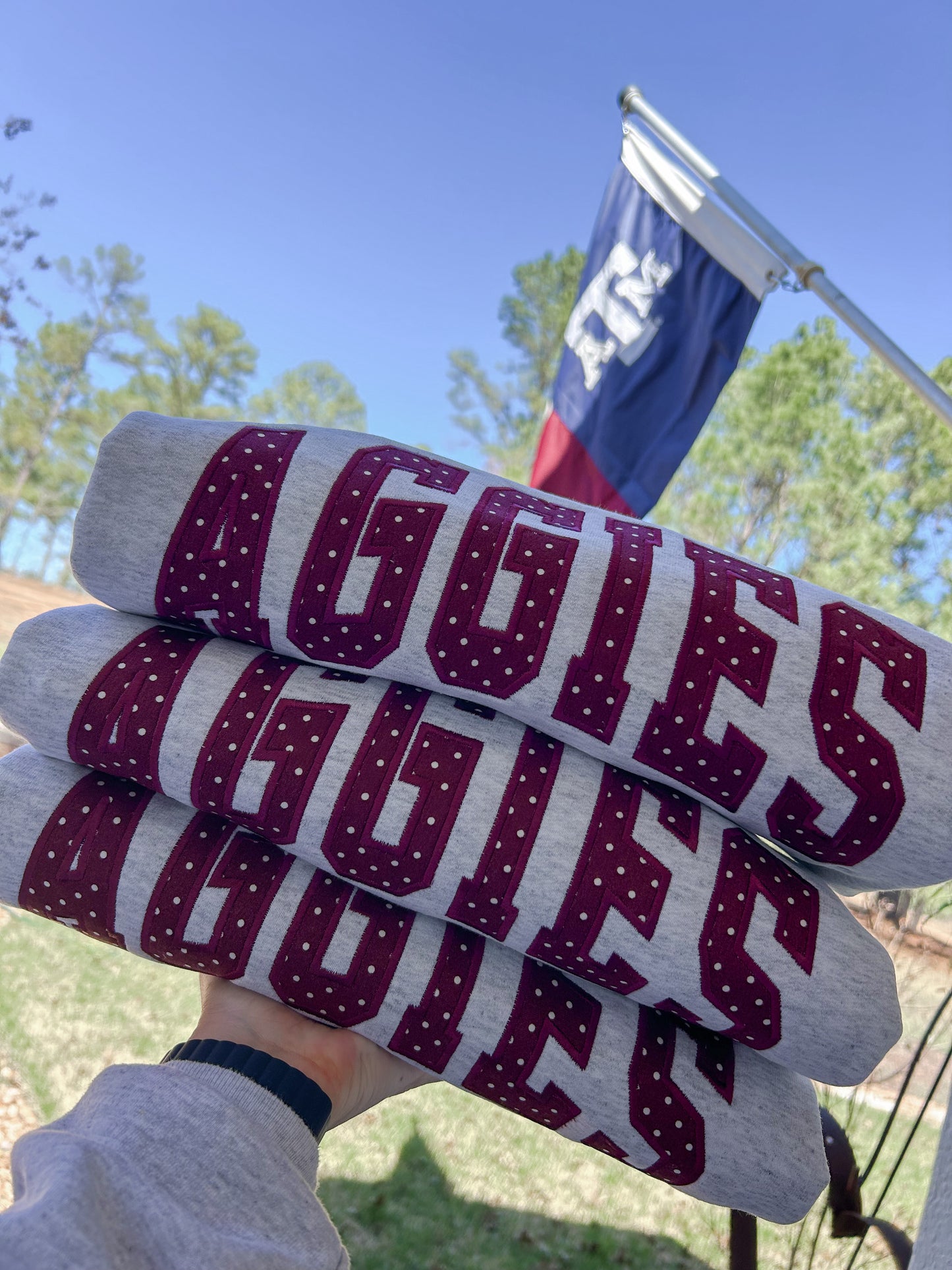 Aggies - Polka Dot