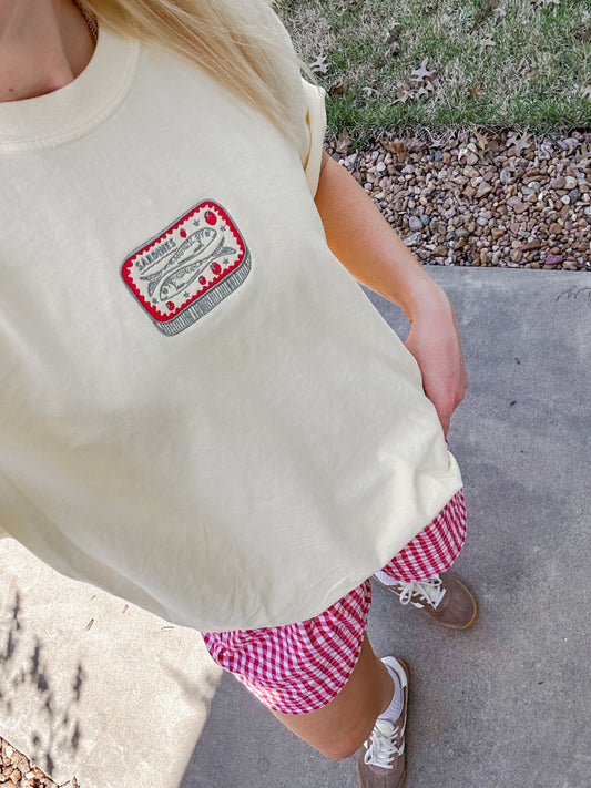 Vintage Style Sardines Tshirt