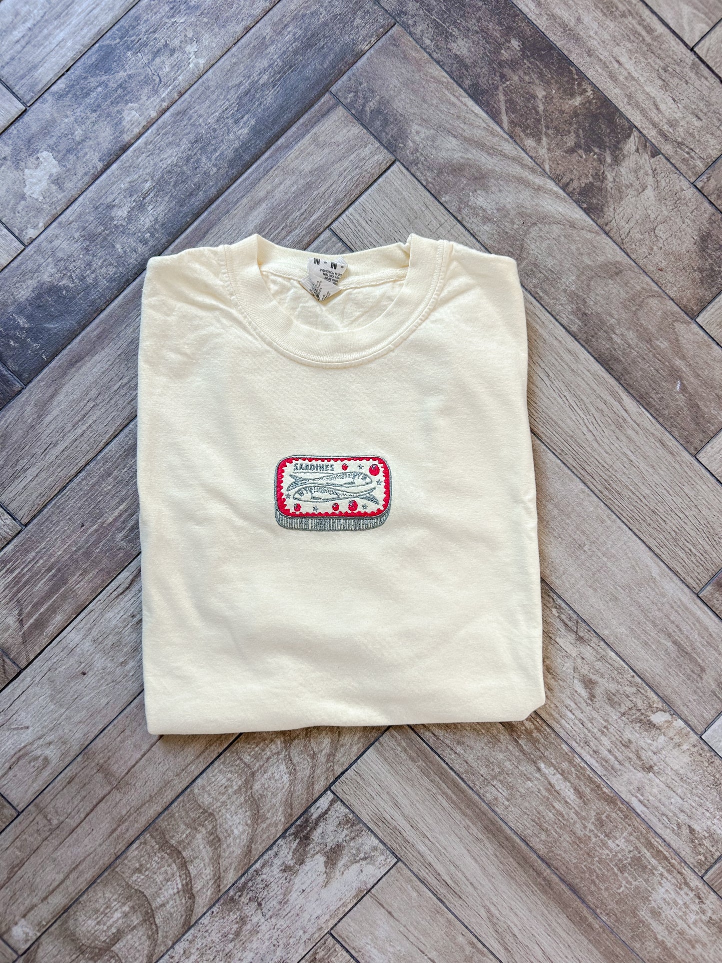 Vintage Style Sardines Tshirt