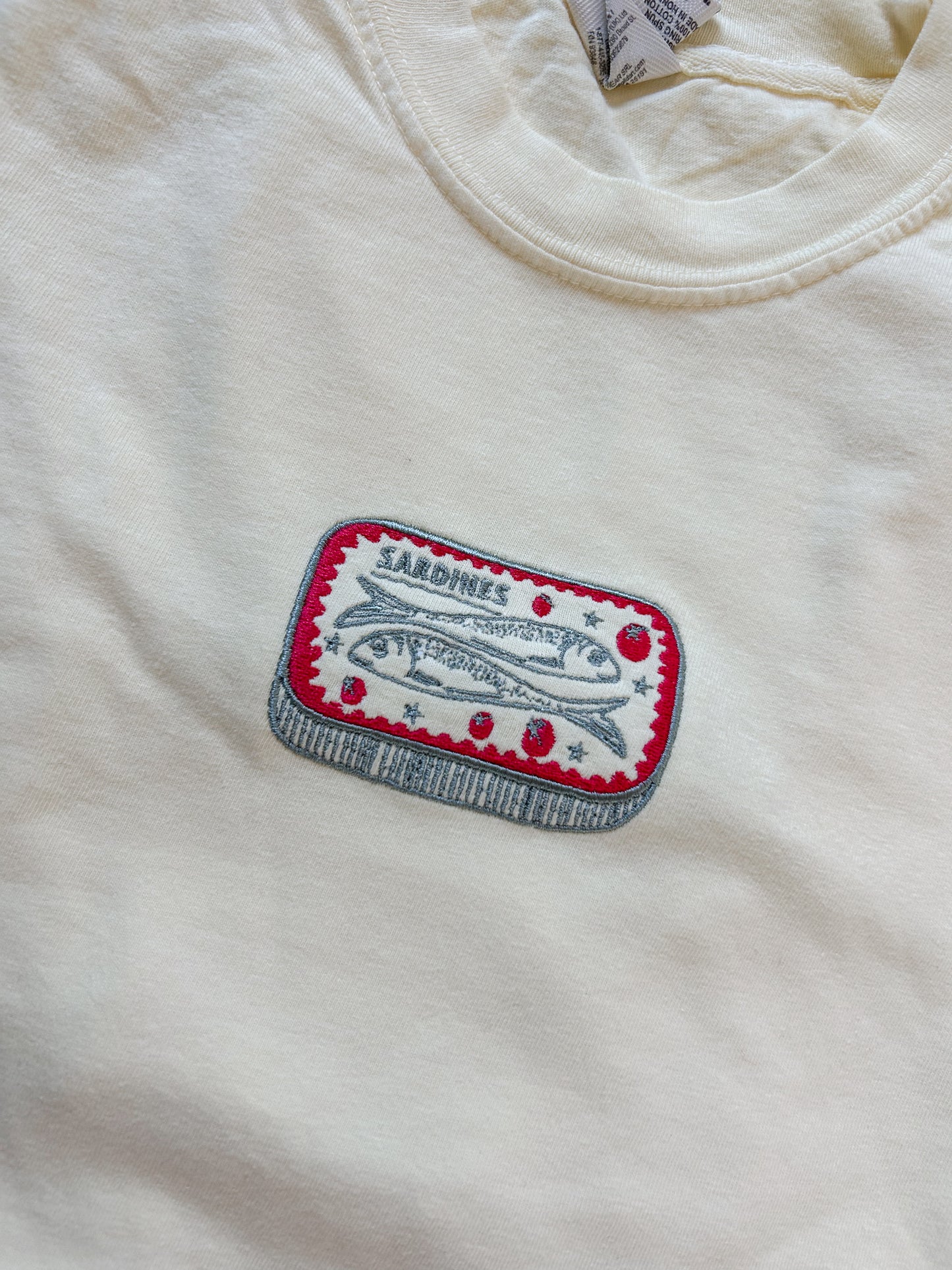 Vintage Style Sardines Tshirt