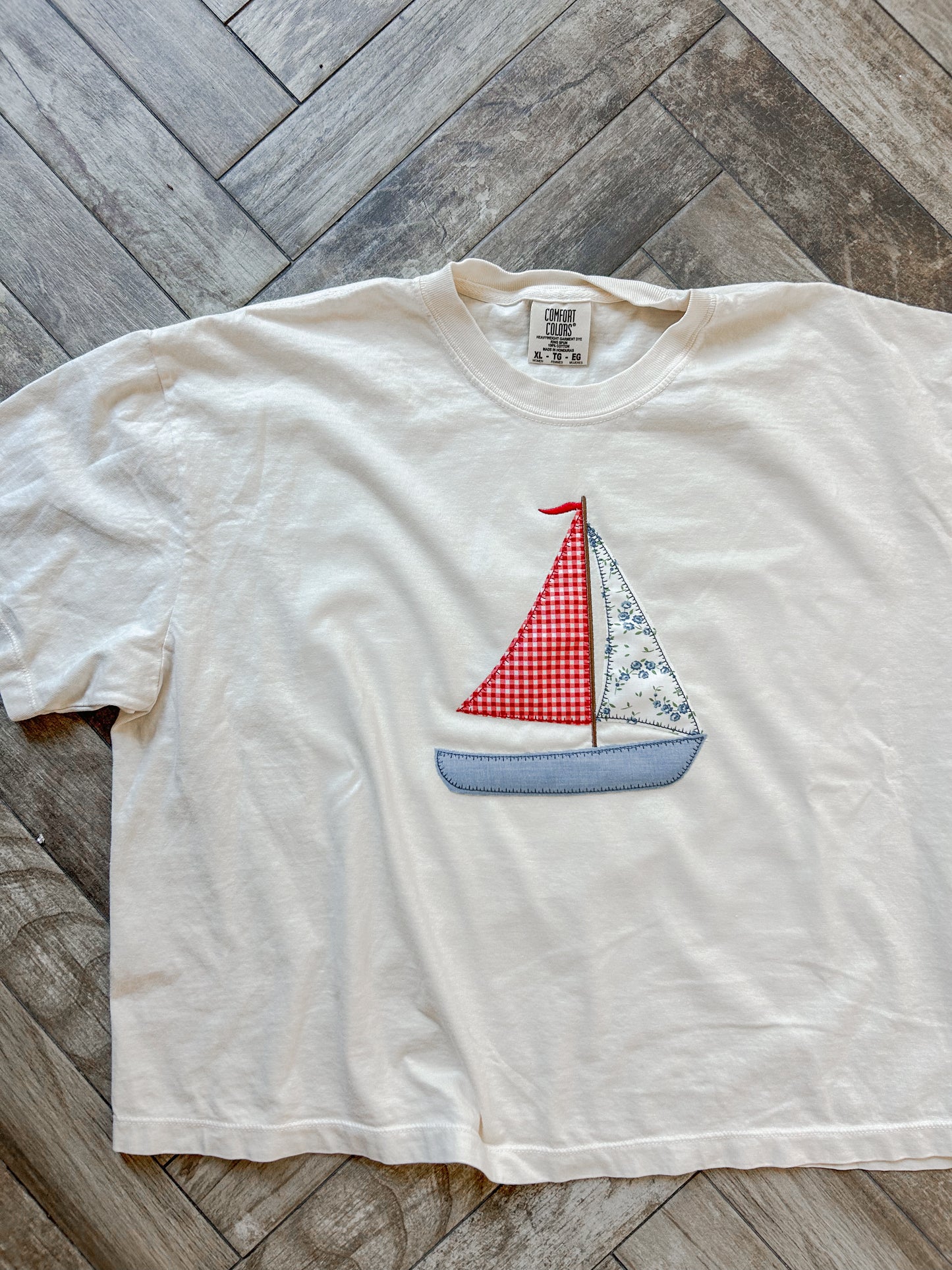 Sail Away Cropped Tshirt