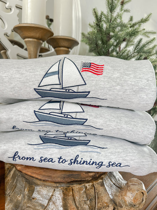 From Sea to Shining Sea Sweatshirt