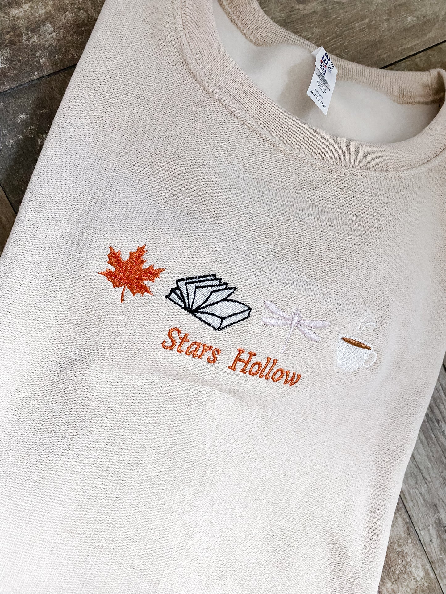 Stars Hollow Charms Embroidered Sweatshirt