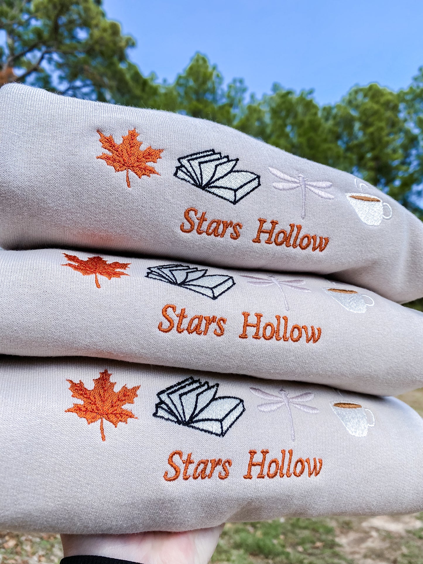 Stars Hollow Charms Embroidered Sweatshirt