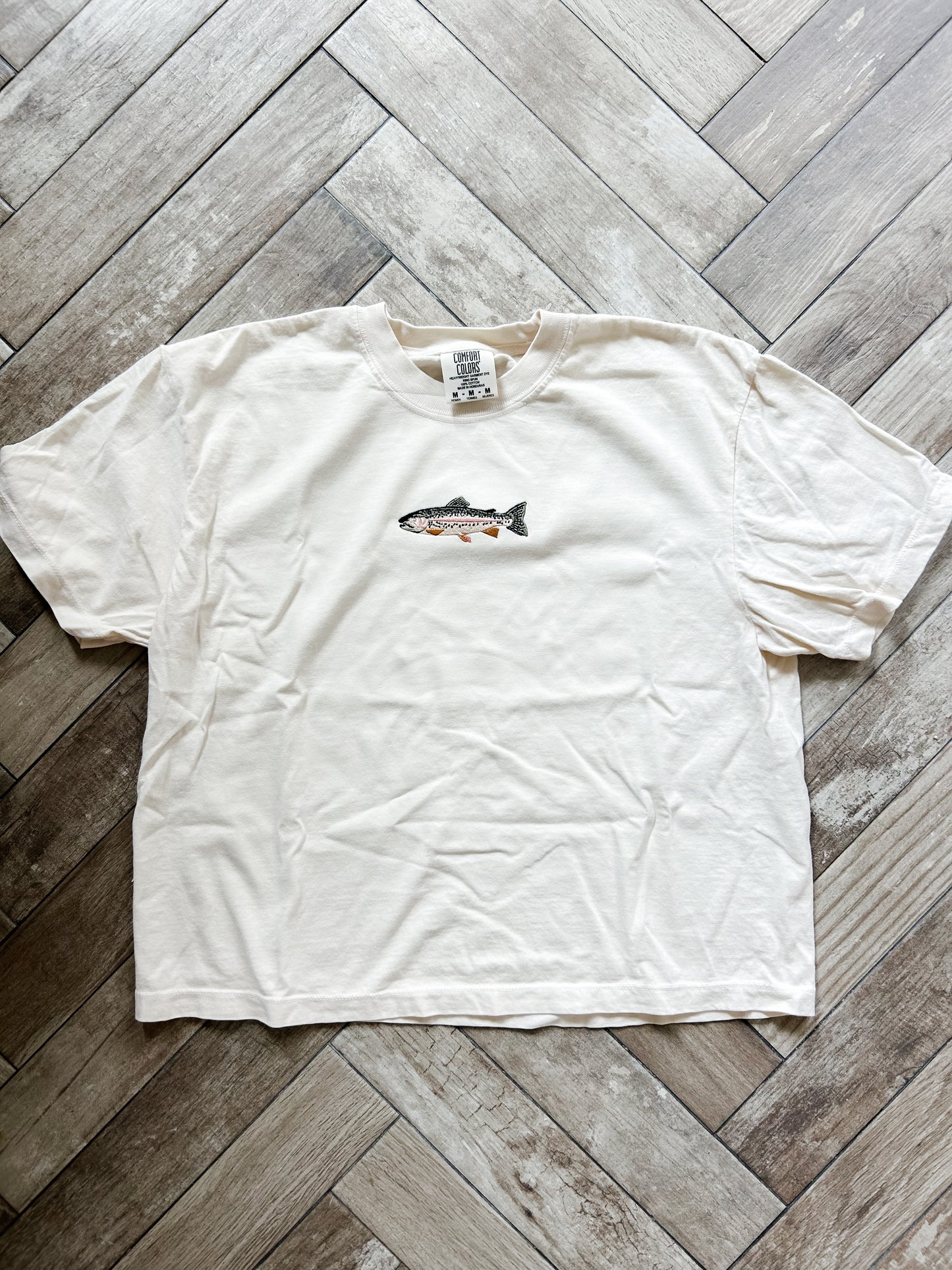 Cropped Trout Tee