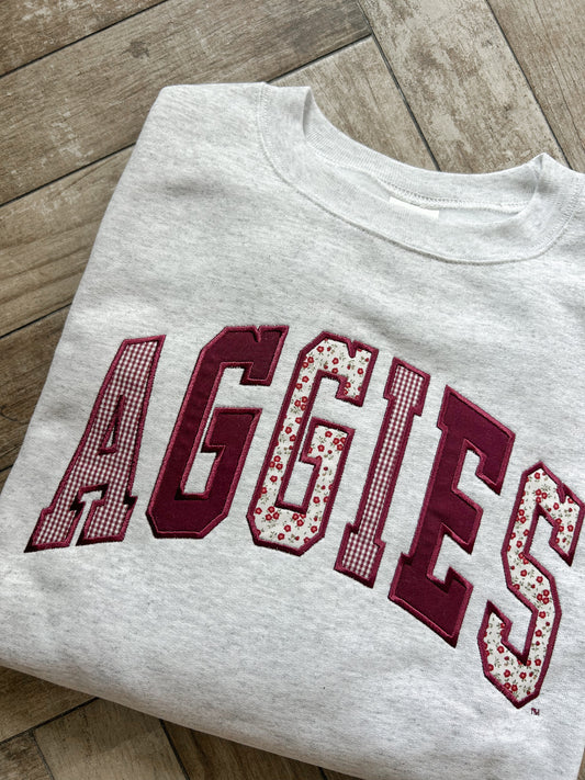 Aggies - Patchwork Fabric